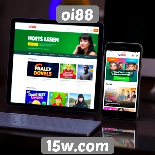 Desempenho do site oi88 em dispositivos móveis