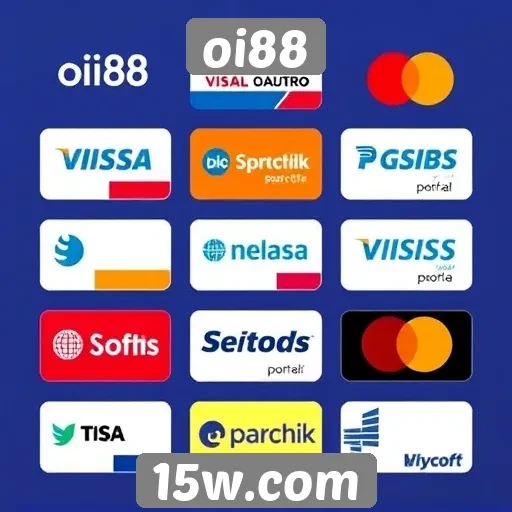 Métodos de pagamento disponíveis na plataforma oi88